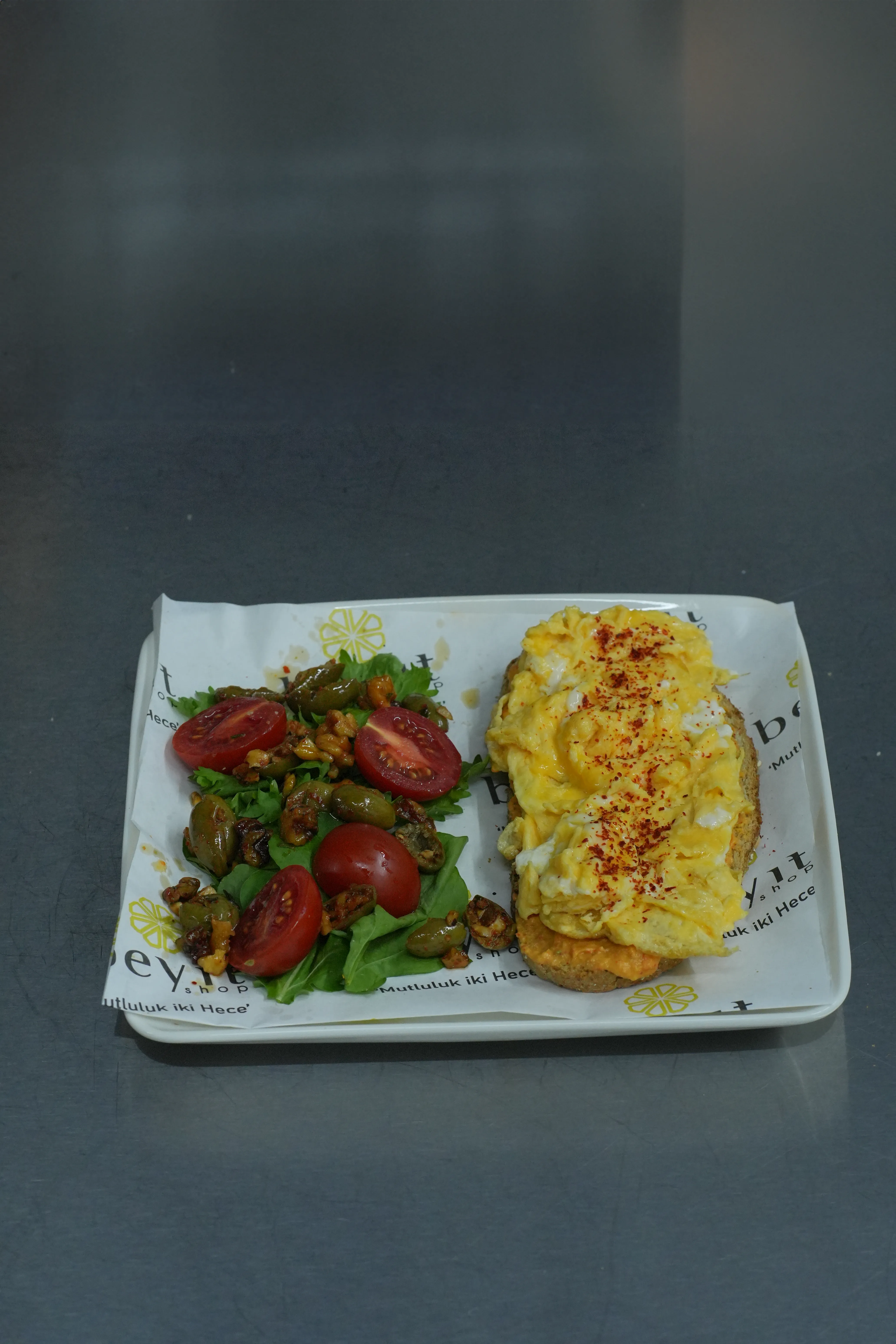 Fit Kahvaltı Tabağı