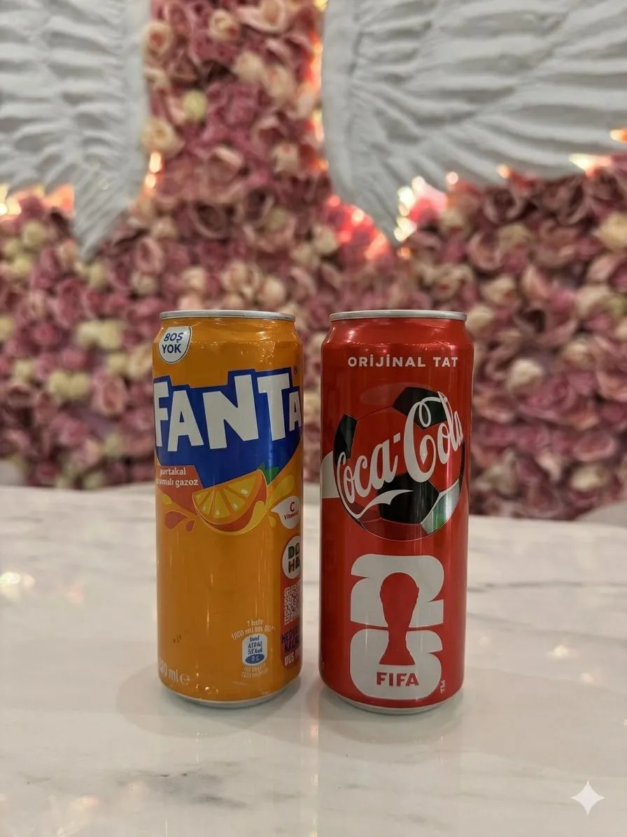 Fanta & Coca Cola